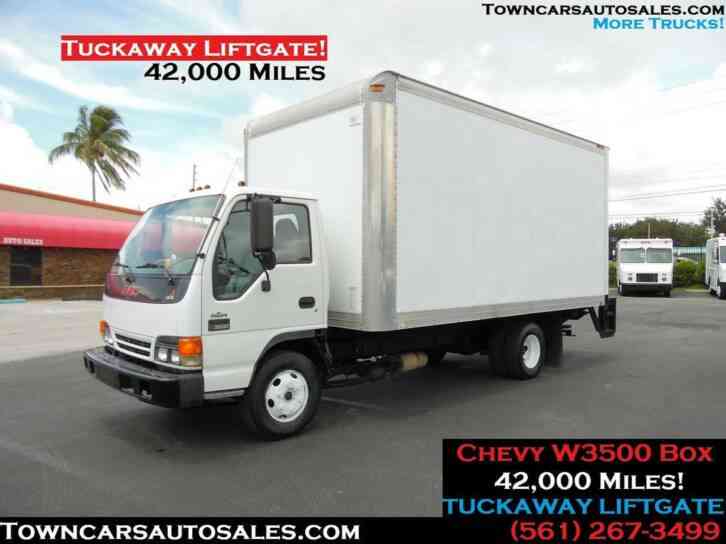 GMC W3500 Box Truck W/Liftgate 42, 000 Miles (2003)