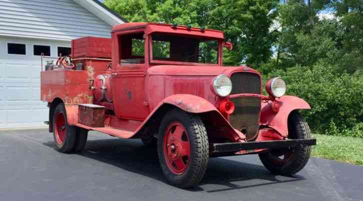 Chevrolet Master Fire Truck (1933)
