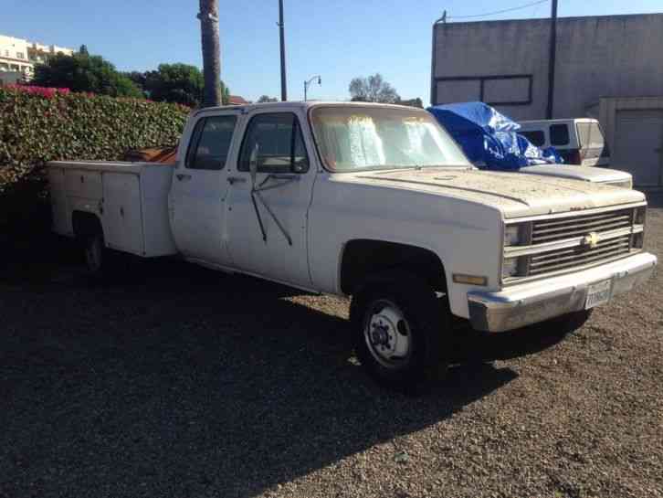Chevrolet Silverado 1 Ton Crew Cab Dually (1984)