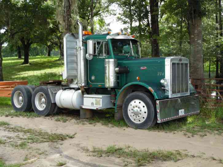 Peterbilt 359 pete (1985) : Daycab Semi Trucks