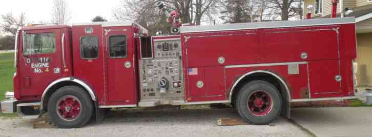 mack fire truck 600Mc600 (1990)