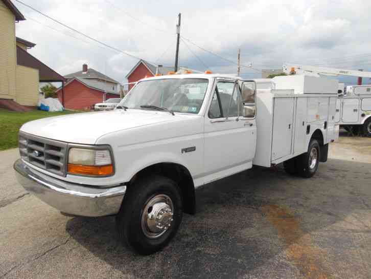 Ford F-450 SUPER DUTY UTILITY TRUCK SERVICE DUALLY (1997)