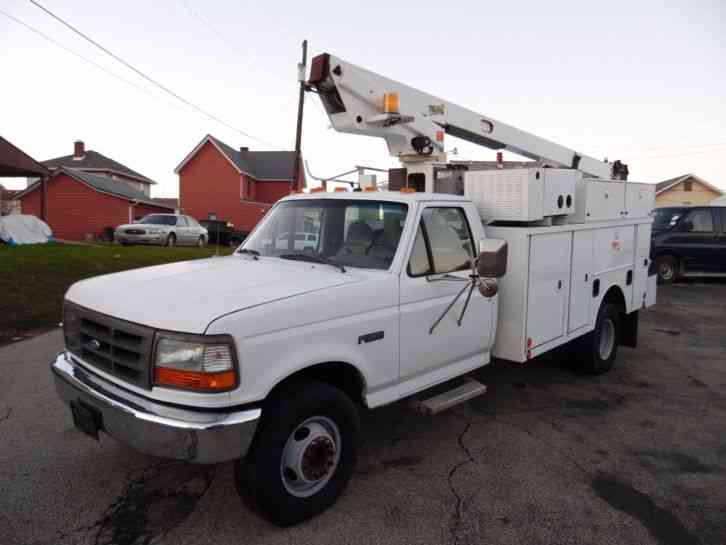 Ford F-SUPER DUTY SERVICE BUCKET TRUCK TELSTA BOOM (1997)
