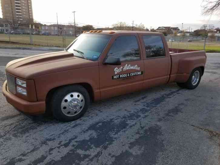 dually 3500 1999 shortbed chevrolet c30 cab lowered crew crewcab kind jingletruck utility trucks service