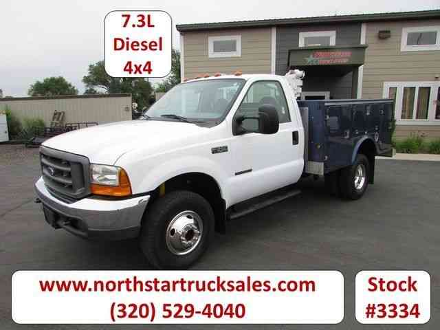 Ford F-350 4x4 Service Utility Truck -- (1999)