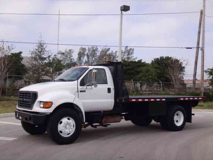 Ford F750 Super Duty 16ft Flatbed (2000)