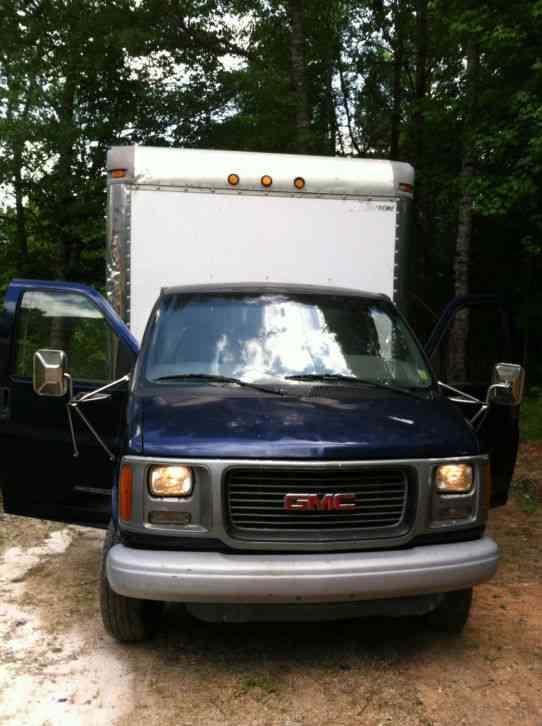 2000 Gmc box van savana g3500 #3