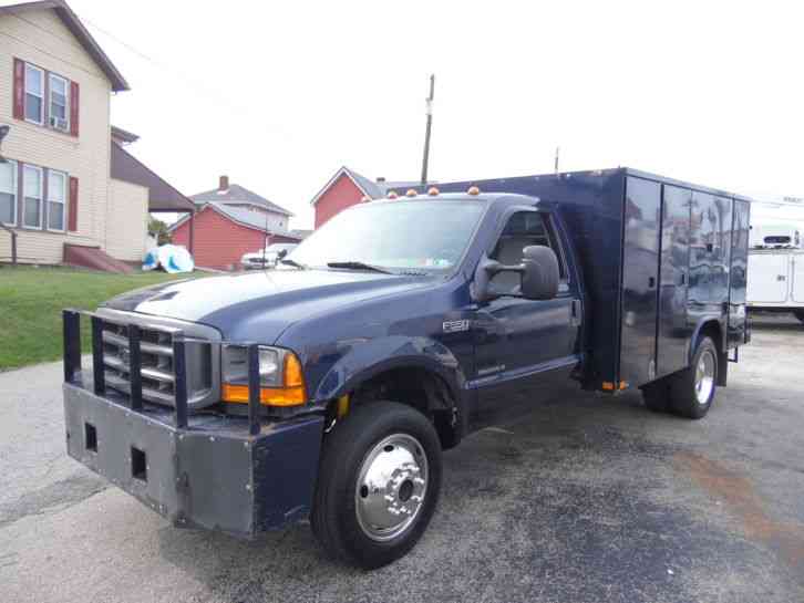 Ford F-550 UTILITY TRUCK SERVICE KUV SERVICE BED 4WD (2001)