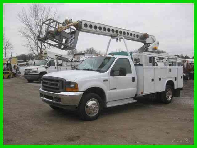 FORD F450 7. 3L DIESEL AUTO WITH TELSTA EU32CM CABLE PLACER (2001)