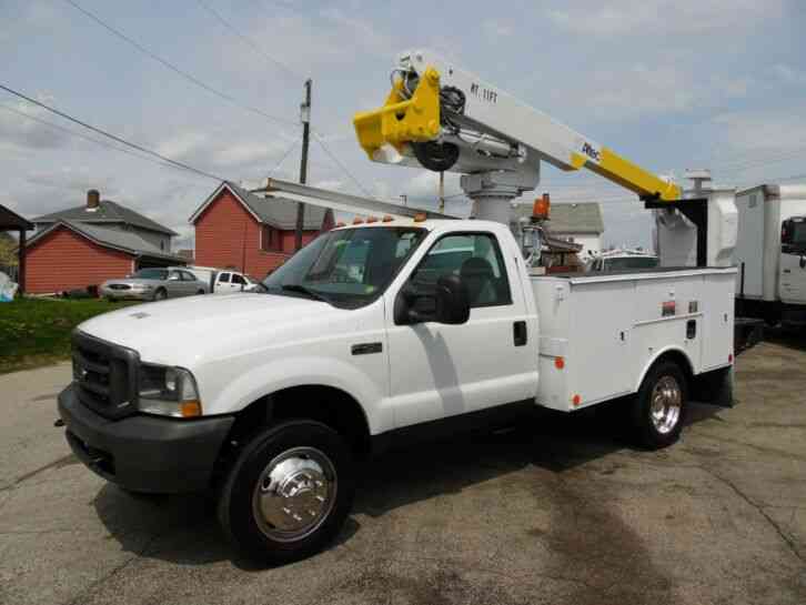 Ford F-450 BUCKET TRUCK 40FT ALTEC BOOM BED 7. 3 DIESEL (2002)
