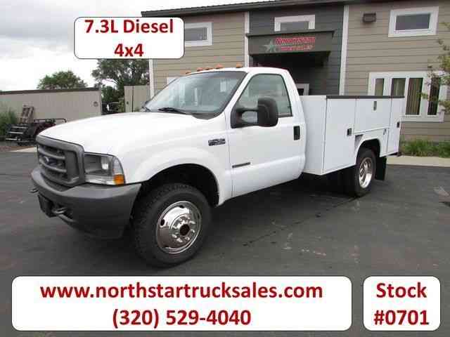 Ford F-450 4x4 Service Utility Truck -- (2002)