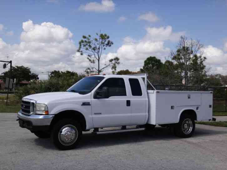 Ford F450 Super Duty Ext Cab Service Utility Truck (2002)