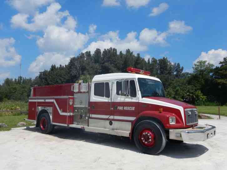 Freightliner FL-80 E-ONE Pumper Fire Truck (2002)