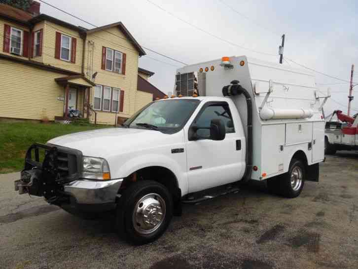 Ford F450 9FT WALK IN SERVICE UTILITY BODY 58K MILES (2003)