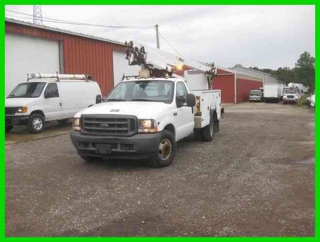 FORD F350 6. 8L V10 AUTOMATIC WITH 34' REACH ALTEC BUCKET/BOOM (2004)