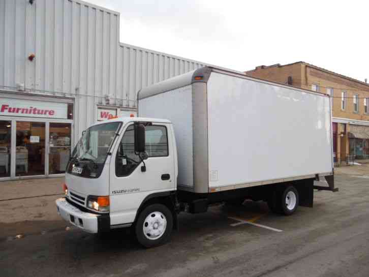 Isuzu Npr Turbo Diesel Delivery Van 16 Foot Box Truck 2004 Van