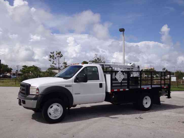 Ford F550 4x4 Super Duty Crane Truck (2005)