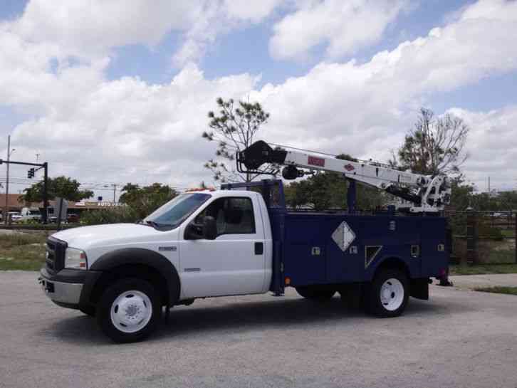 Ford F550 Super Duty Crane Service Utility Truck (2005)