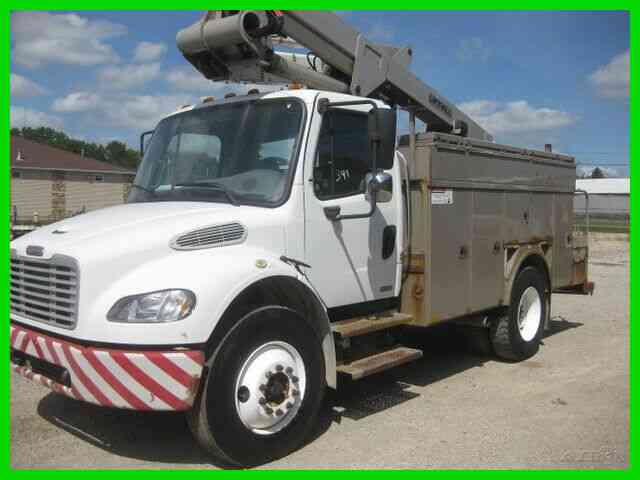 FREIGHTLINER M2, C7 CAT, ALISON , A C, WITH 45' LIFT ALL BUCKET/BOOM (2005)