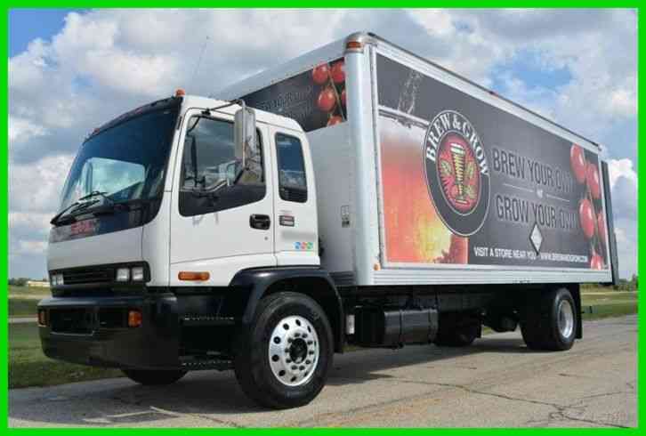 GMC T7500 24Ft Box Truck with Rear Lift (2005)