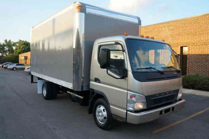 Mitsubishi Fuso FE145 Box Cube Truck Clean Auto 16ft Box ...