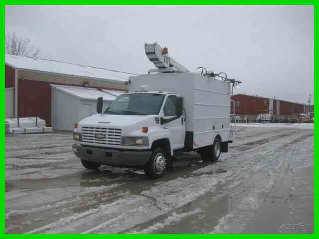 GMC C5500 6. 6L DIESEL ALLISON WITH SPLICE LAB WITH 'ETI' BUCKET/BOOM (2006)