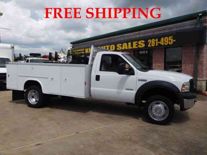FORD F-550 UTILITY SERVICE TRUCK WITH COMPRESSOR 6. 0L (2007)