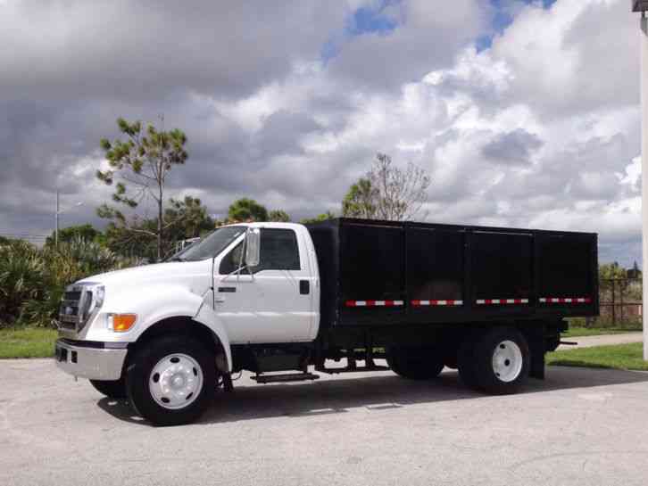 Ford F650 Super Duty 16ft Enclosed Box Flatbed (2007)