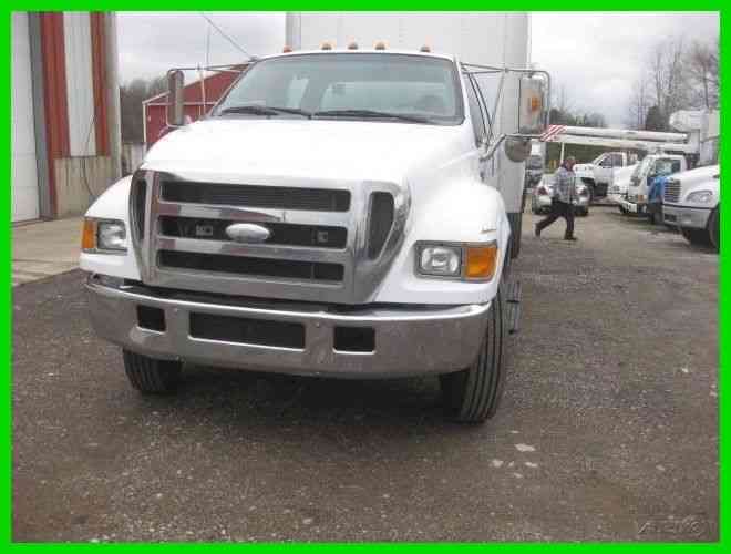 FORD F650 'CREW-CAB' CUMMINS ALLISON 22' BOX WITH LIFTGATE (2007)