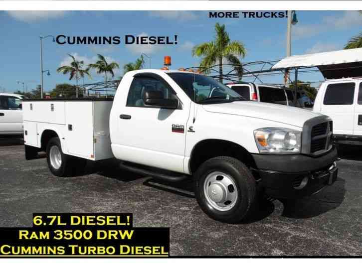 Dodge 3500 CUMMINS DIESEL UTILITY 6. 7L (2008)