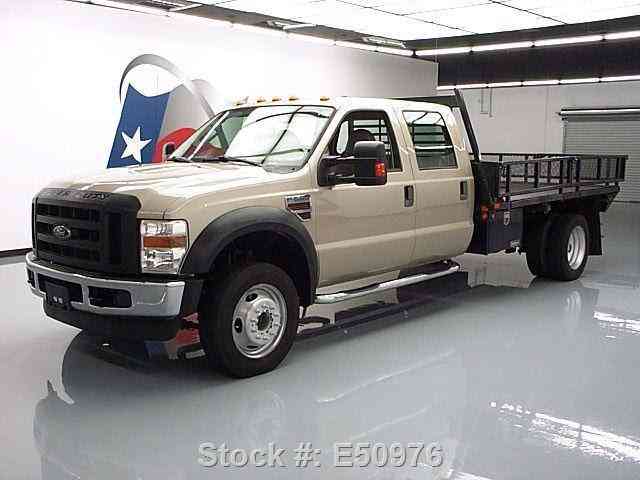 Ford F-550 CREW CAB DIESEL DUALLY FLAT BED (2008)