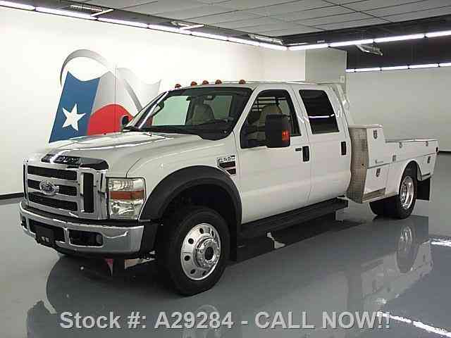 Ford F-550 LARIAT 4X4 DIESEL DUALLY HAULER BED (2008)