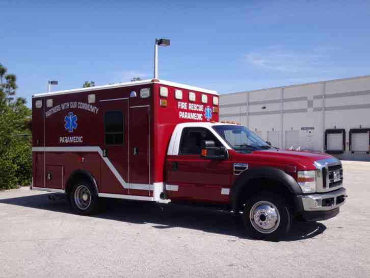 Ford F450 4x4 Super Duty Ambulance (2008)