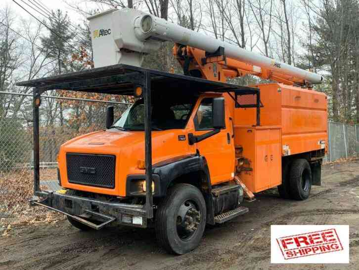 GMC C7500 ALTEC FORESTRY 60' BUCKET TRUCK (2008)