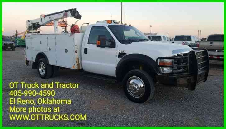 Ford F-550 Crane Utility Service Bed (2009)