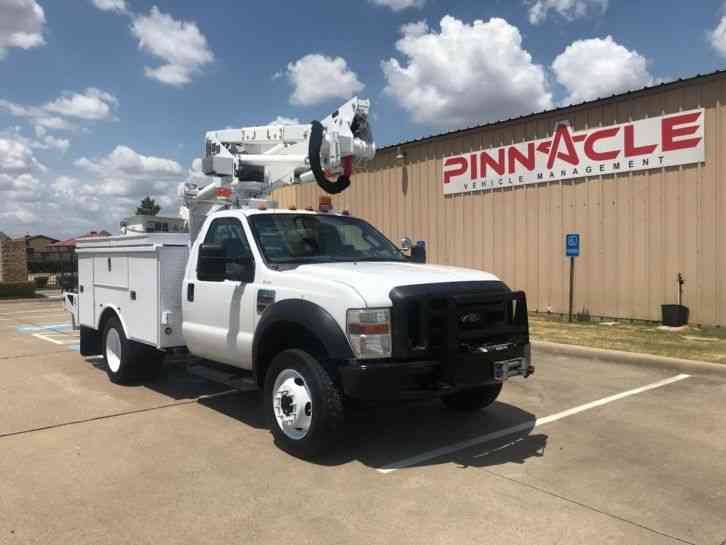 FORD 4X4 BUCKET TRUCK F-550 WITH INVERTER AND WINCH (2009)