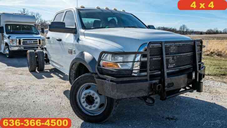 Dodge Ram 5500 ST Used 4wd cab chassis 6. 7 cummins diesel aicin automatic (2011)