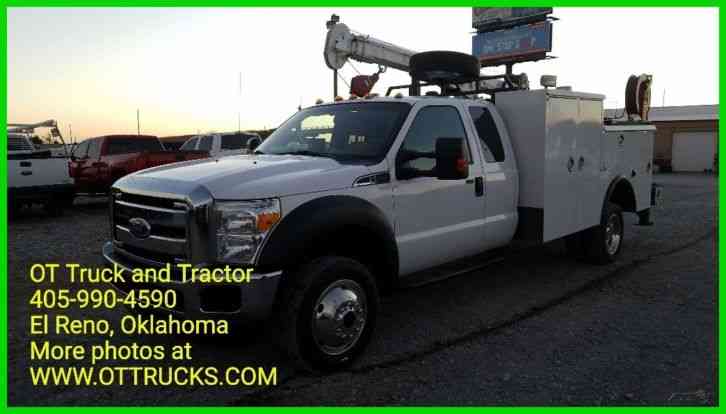 Ford F-550 Crane Utility Service Bed (2011)
