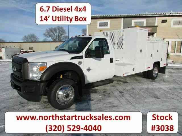 Ford F-550 4x4 6. 7 Service Utility Truck -- (2011)