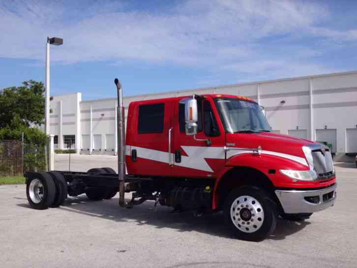 International 4400 Durastar Crew Cab Cab Chassis 2011 Medium Trucks