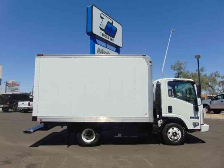 Isuzu Npr 12ft Box Truck Straight Truck 2011 Van Box Trucks