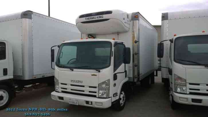 Isuzu NPR -HD 16ft Reefer/freezer only 89k miles with large Thermoking T600 model (2011)