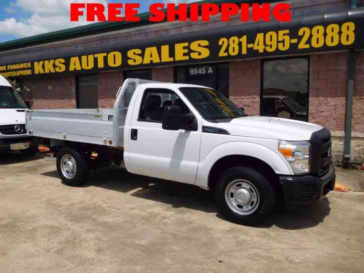 Ford F 250 Super Duty Flatbed Reg Cab 2012 Utility Service Trucks