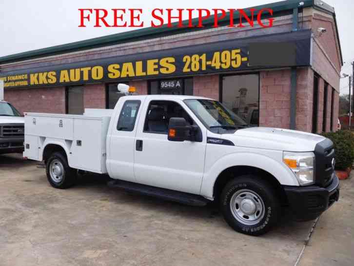 FORD F-250 XL SUPER DUTY UTILITY SERVICE TRUCK LONG BED (2012)