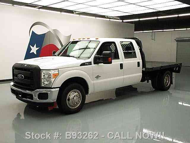 Ford F-350 CREW CAB DIESEL DRW FLAT BED 6-PASS (2012)