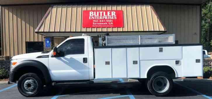Ford F-450 Dually with Reading 11' Service Bed (2012)
