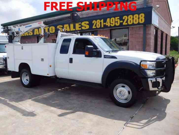 Ford F-550 Super Duty 4X4 Utility Service Truck (2012)