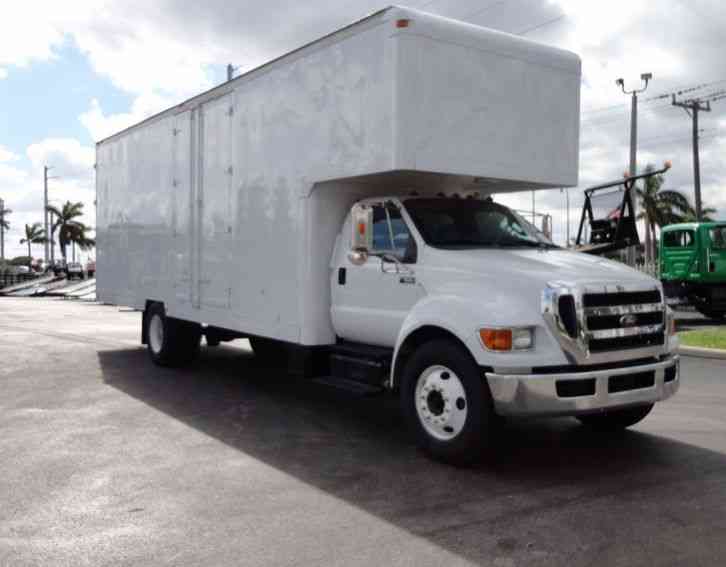 Ford F650 A. M. HAIRE MOVING AND STORAGE BOX. . (2012)