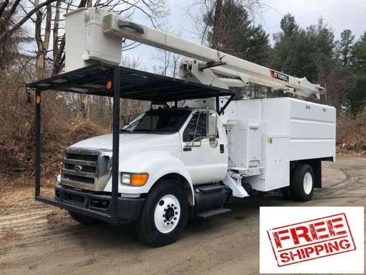 Ford F750 Terex 75’ Elevator Forestry Bucket Truck (2012)