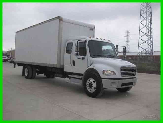 FREIGHTLINER M2 ''EXPEDITER'' 6. 7 CUMMINS AUTO 24' X102X102 BOX WITH LIFTGATE (2013)